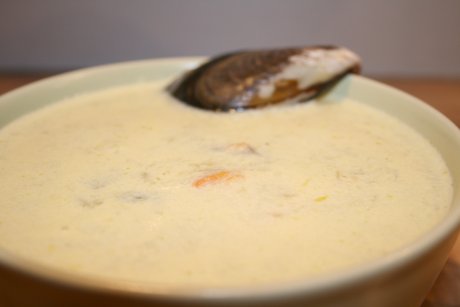 Muschelsuppe