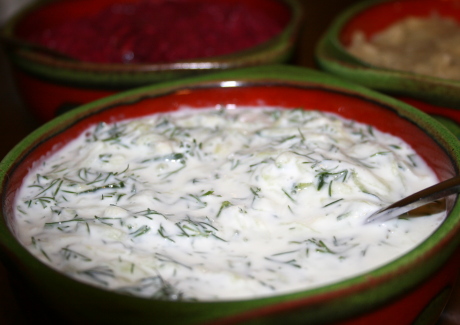 Joghurt mit Gurke aus der Türkei