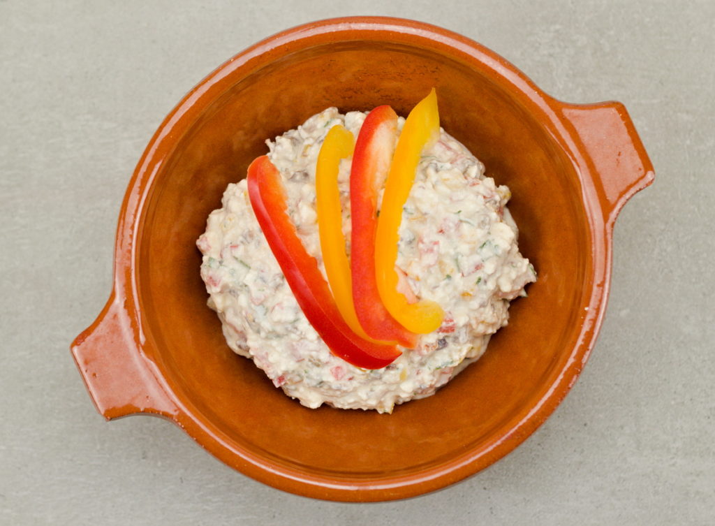 Feta-Paprika-Creme (Rezept aus Griechenland) - Jans Küchenleben Feta-Paprika-Creme (Rezept aus Griechenland) - Jans Küchenleben
